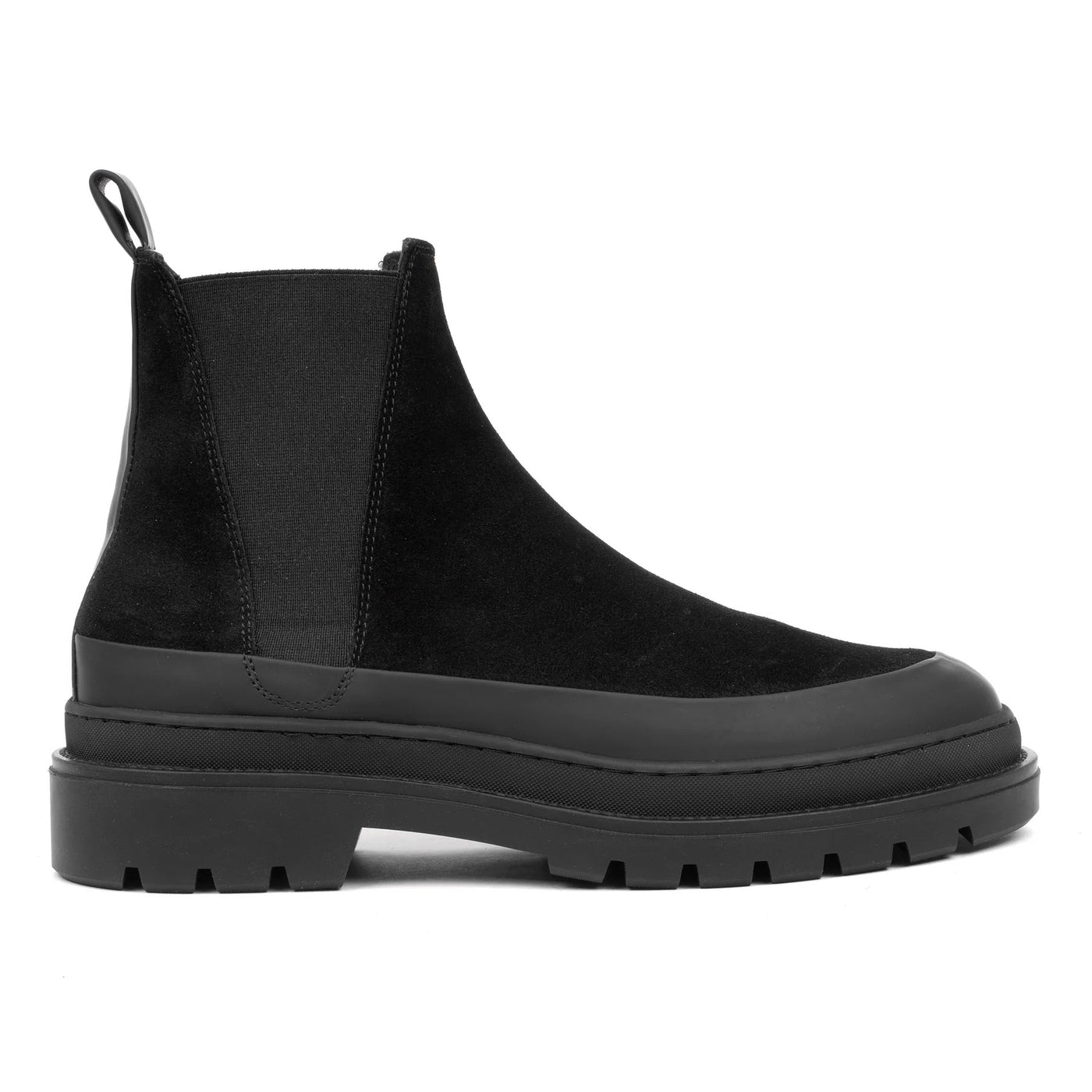 SPECTER CHELSEA BOOT Black Leather Suede - HINSON | ALPINA